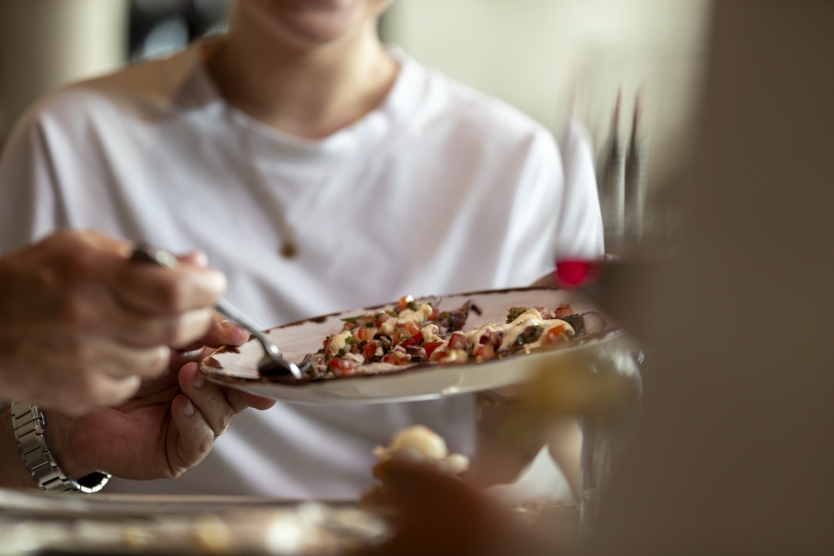 Bianco Italian restaurant interior with elegant dining setup in Caloundra