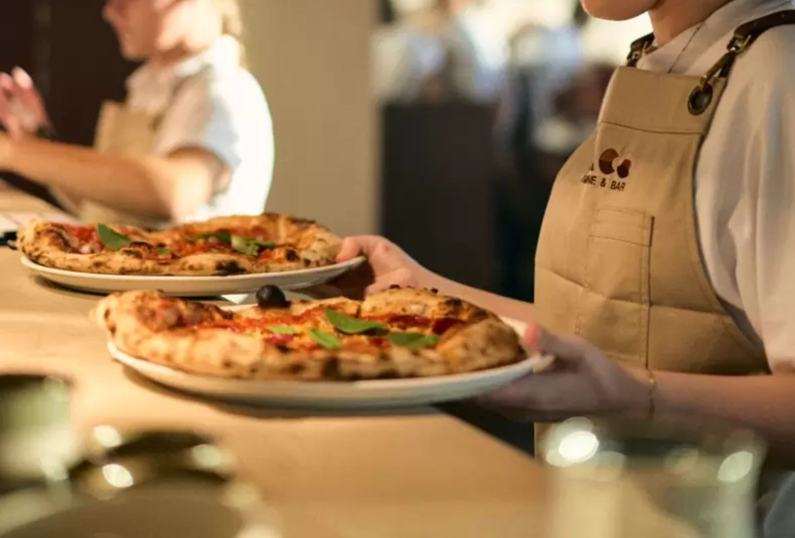 Bianco Italian's contemporary pizza in Caloundra